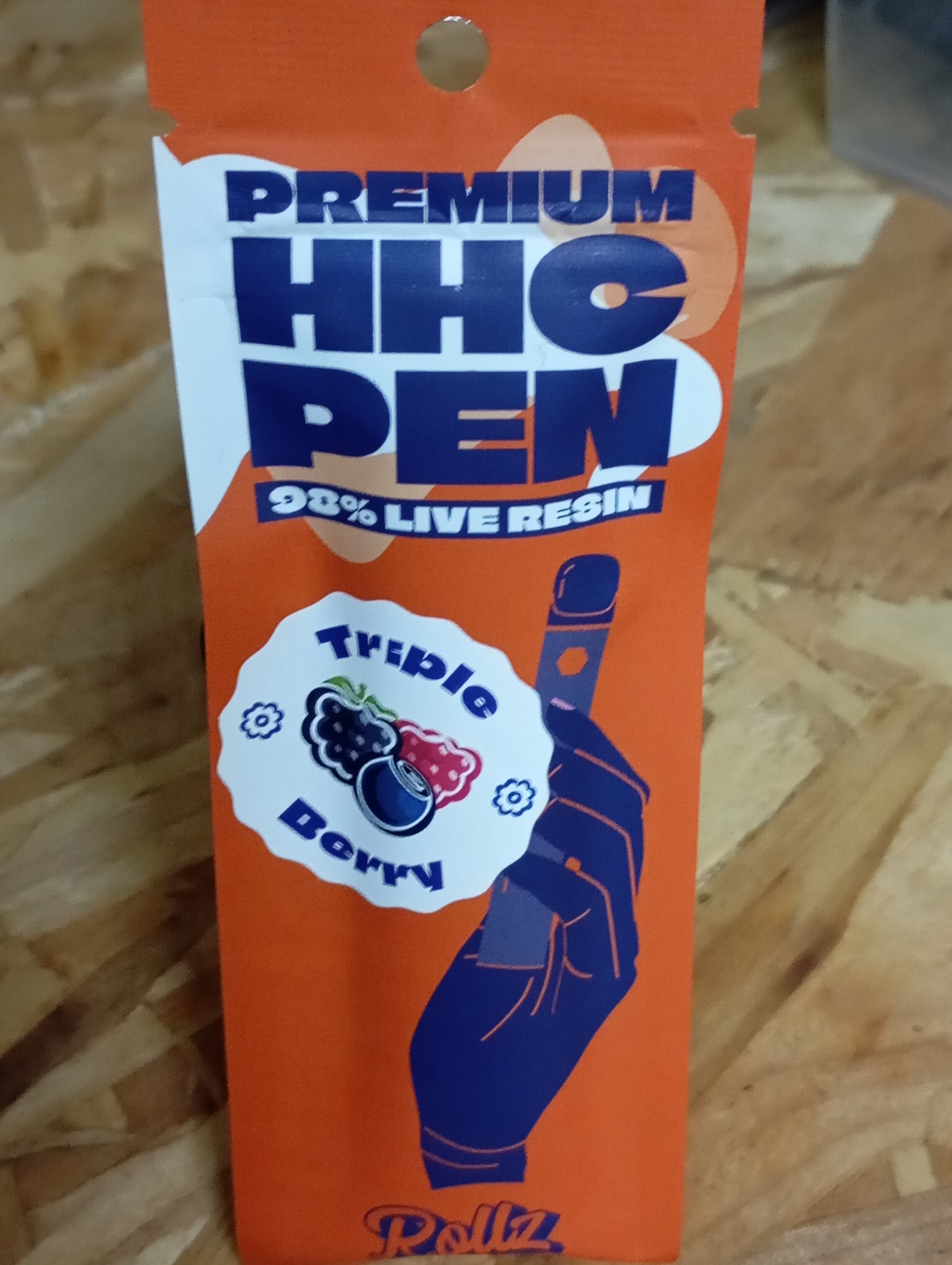 Vape Pen HHC Triple Berry 1 ml