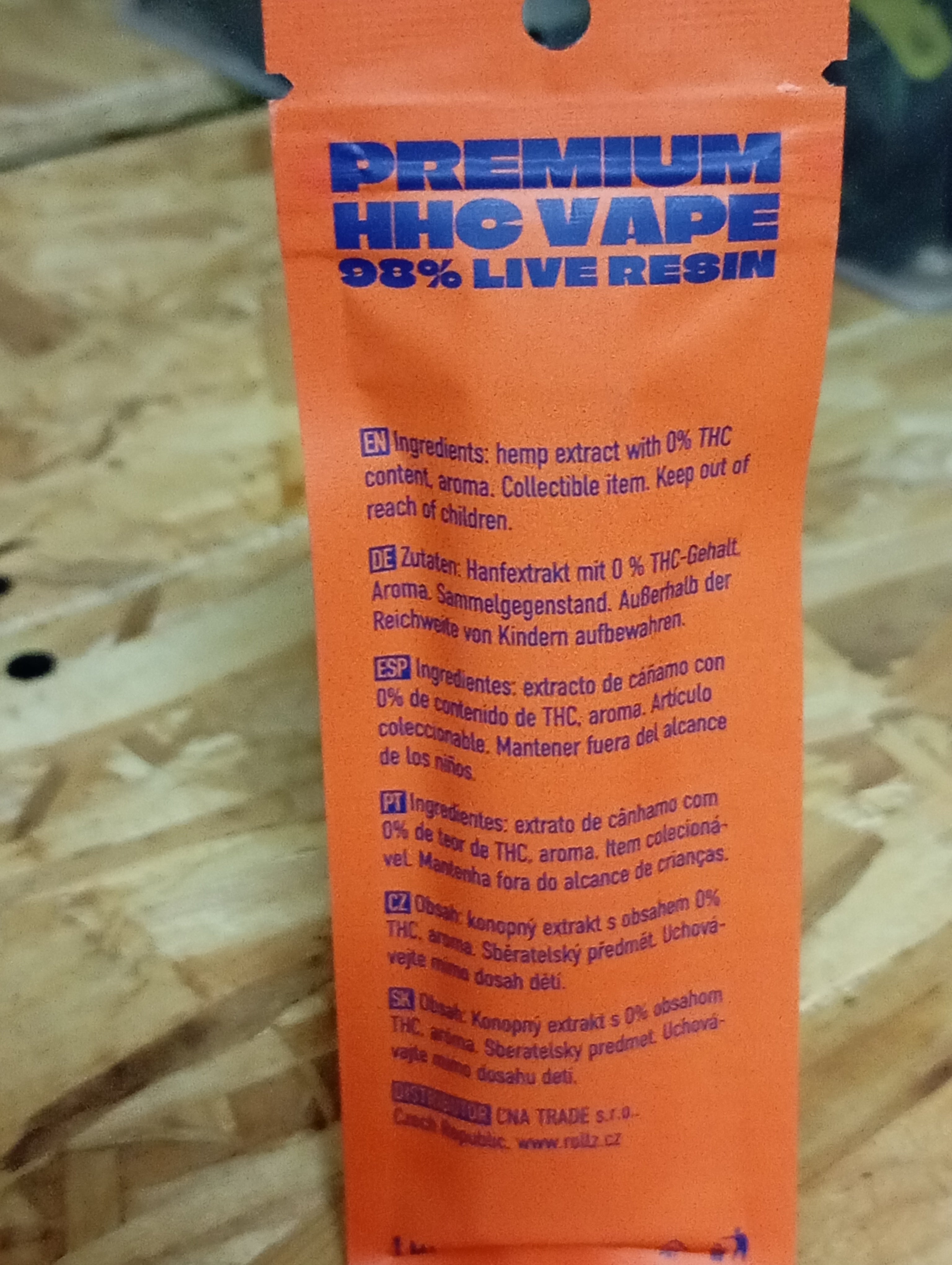 Vape Pen HHC Triple Berry 1 ml