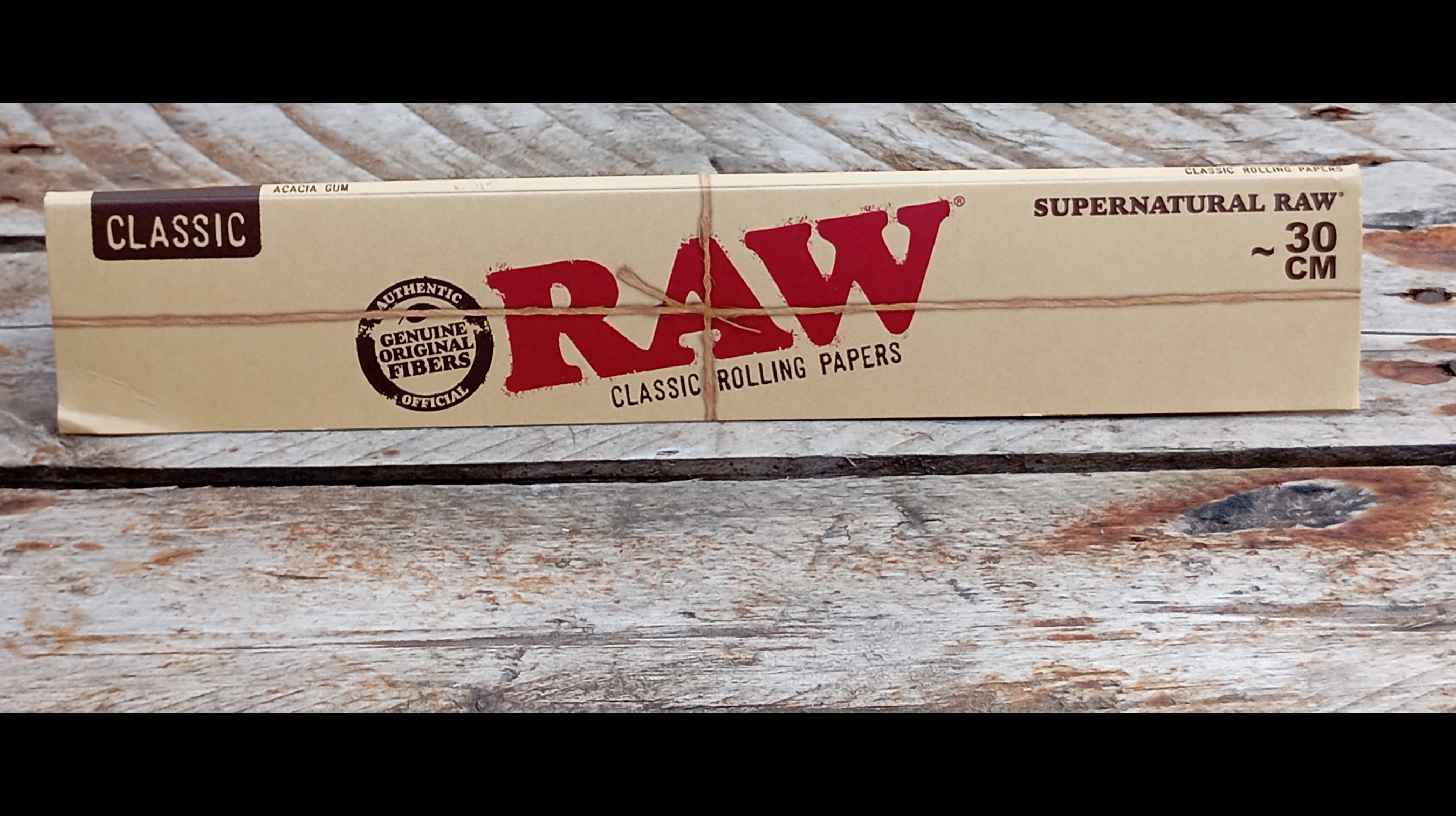 Raw Large Paper with Filter