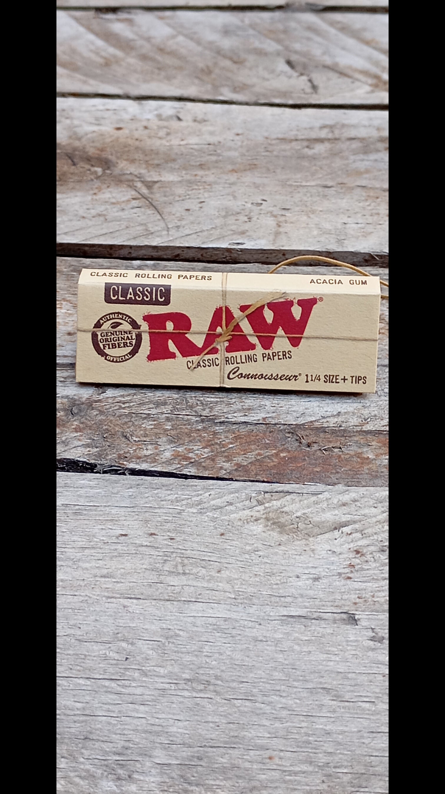 Raw Small Paper with Filter